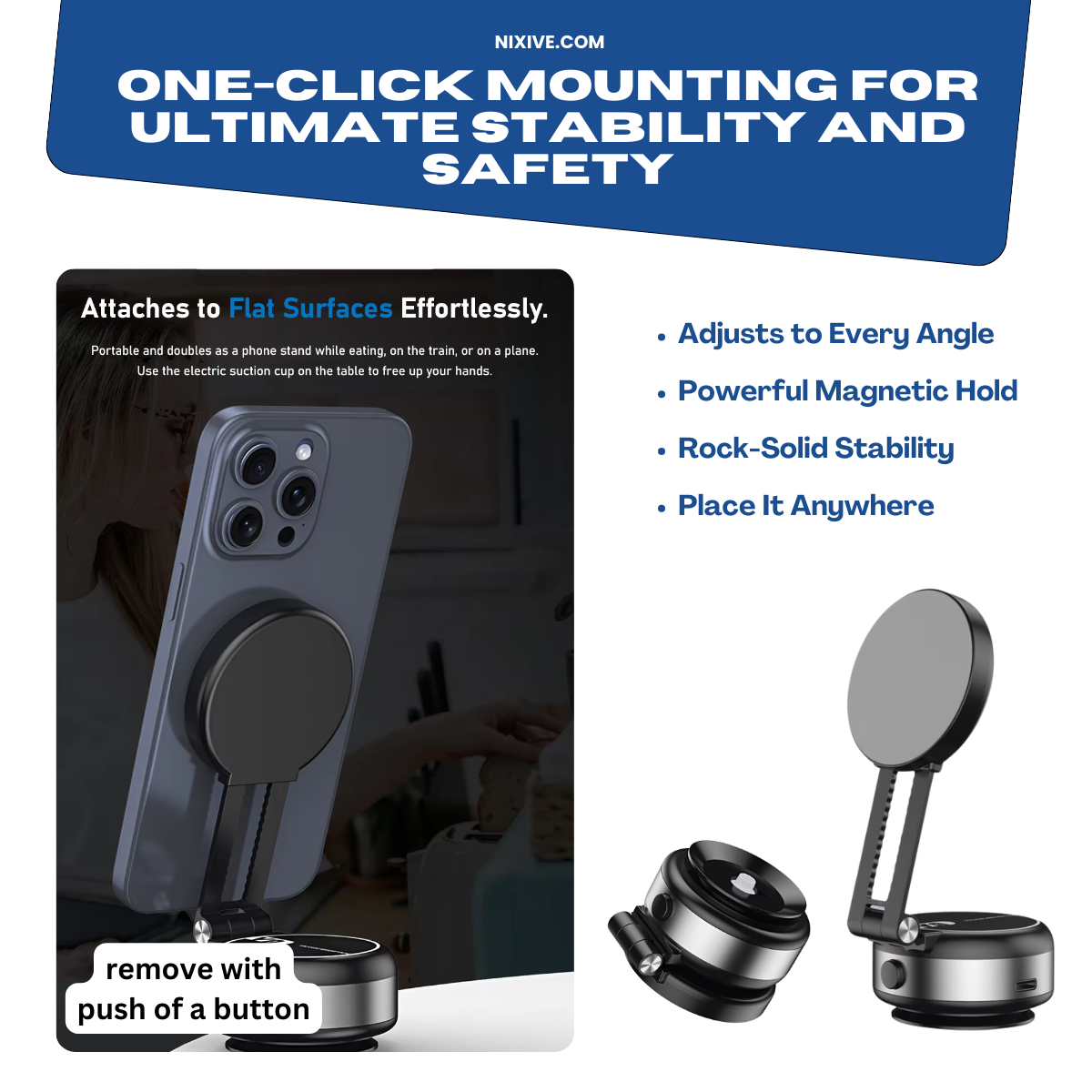 Iron Grip Phone Mount