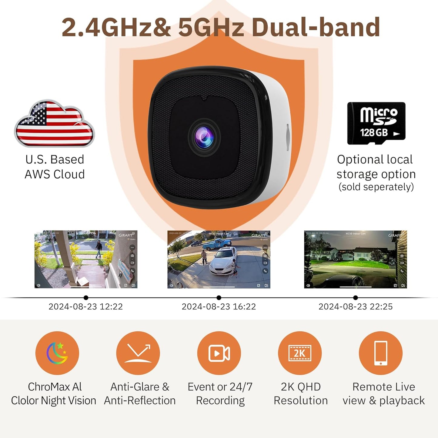 Vigilance Home Window Camera