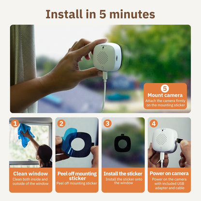 Vigilance Home Window Camera